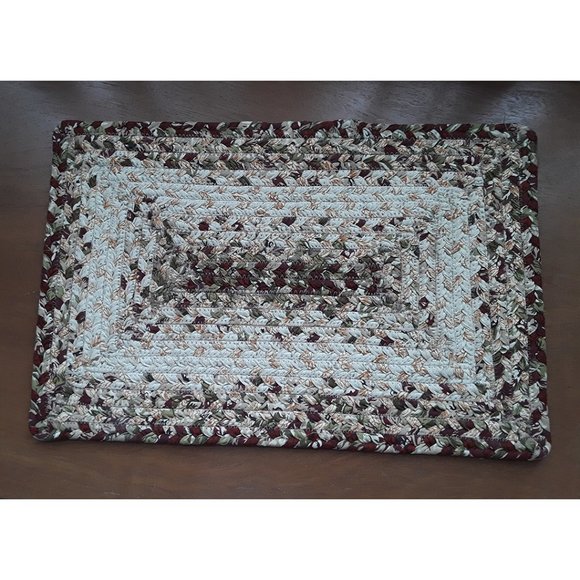 Braided Rug Style Placemat - Picture 2 of 4